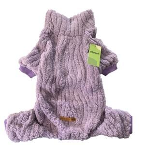 FITWARM PETS Turtleneck Fleece Sweater Lavender Purple XL NEW